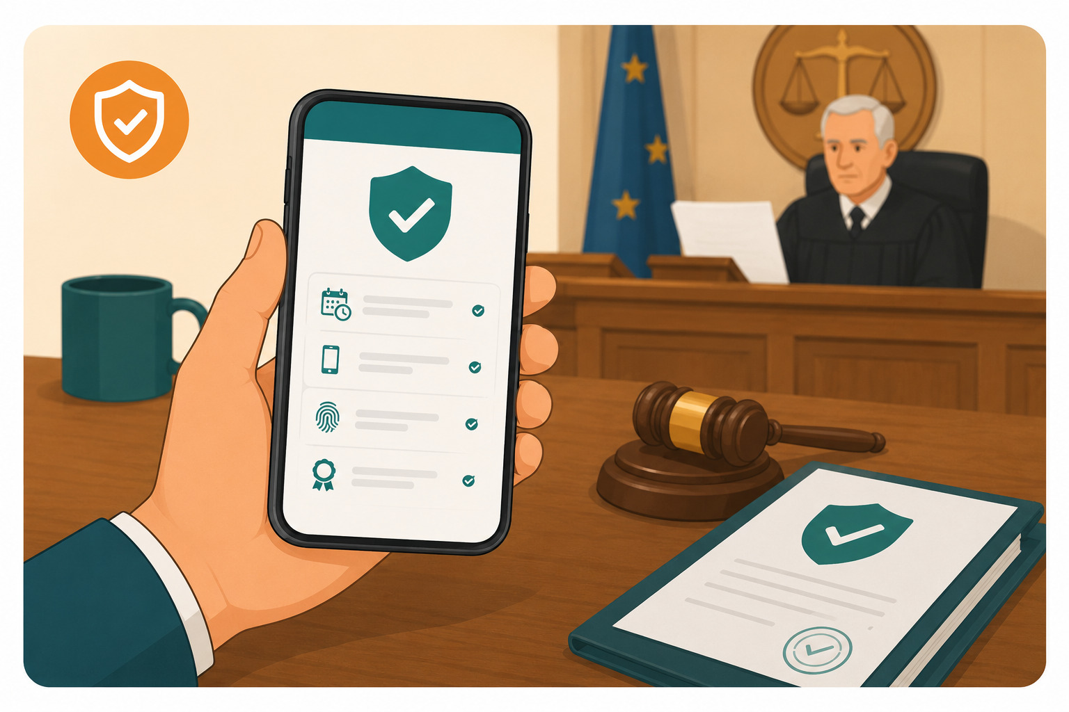 Captura pantalla no válida en juicio