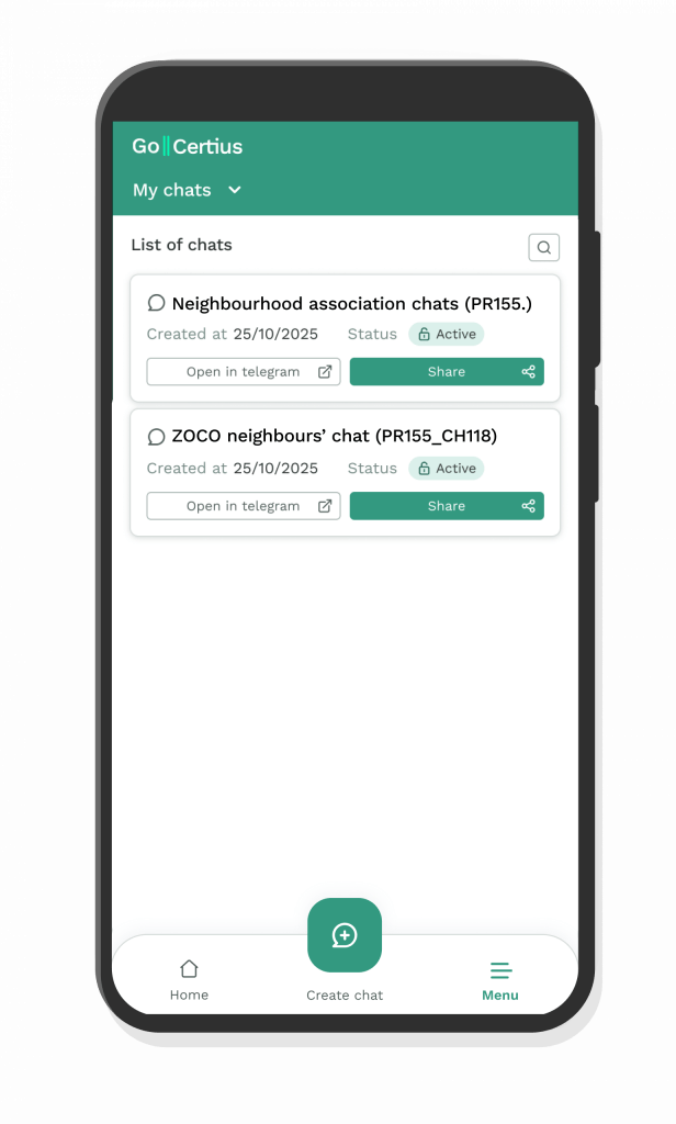 list-of-chats chats certificados